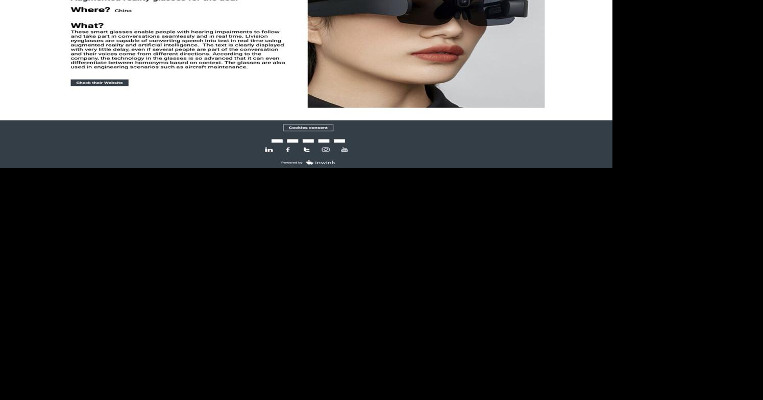 LLVision — The Chinese AR technology company won the Award of Netexplo Global Innovation at 15th UNESCO Netexplo Innovation Forum | News