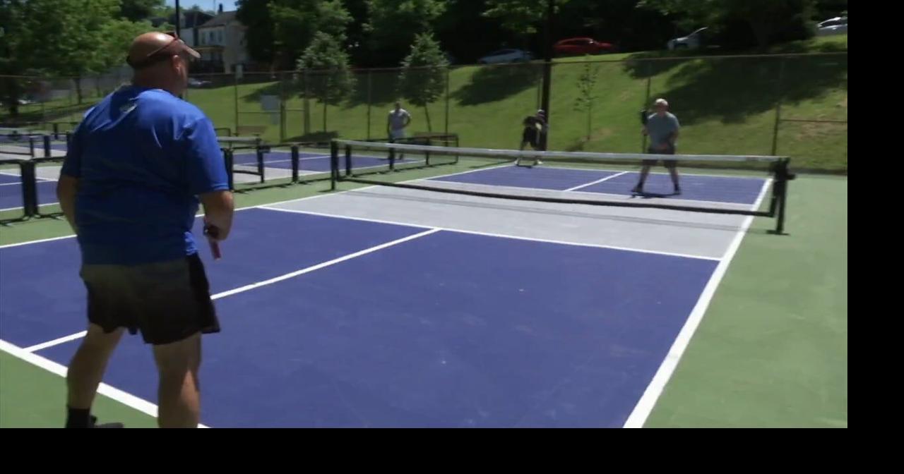 Pottsville opens new pickleball courts Poconos and Coal Region wfmz com