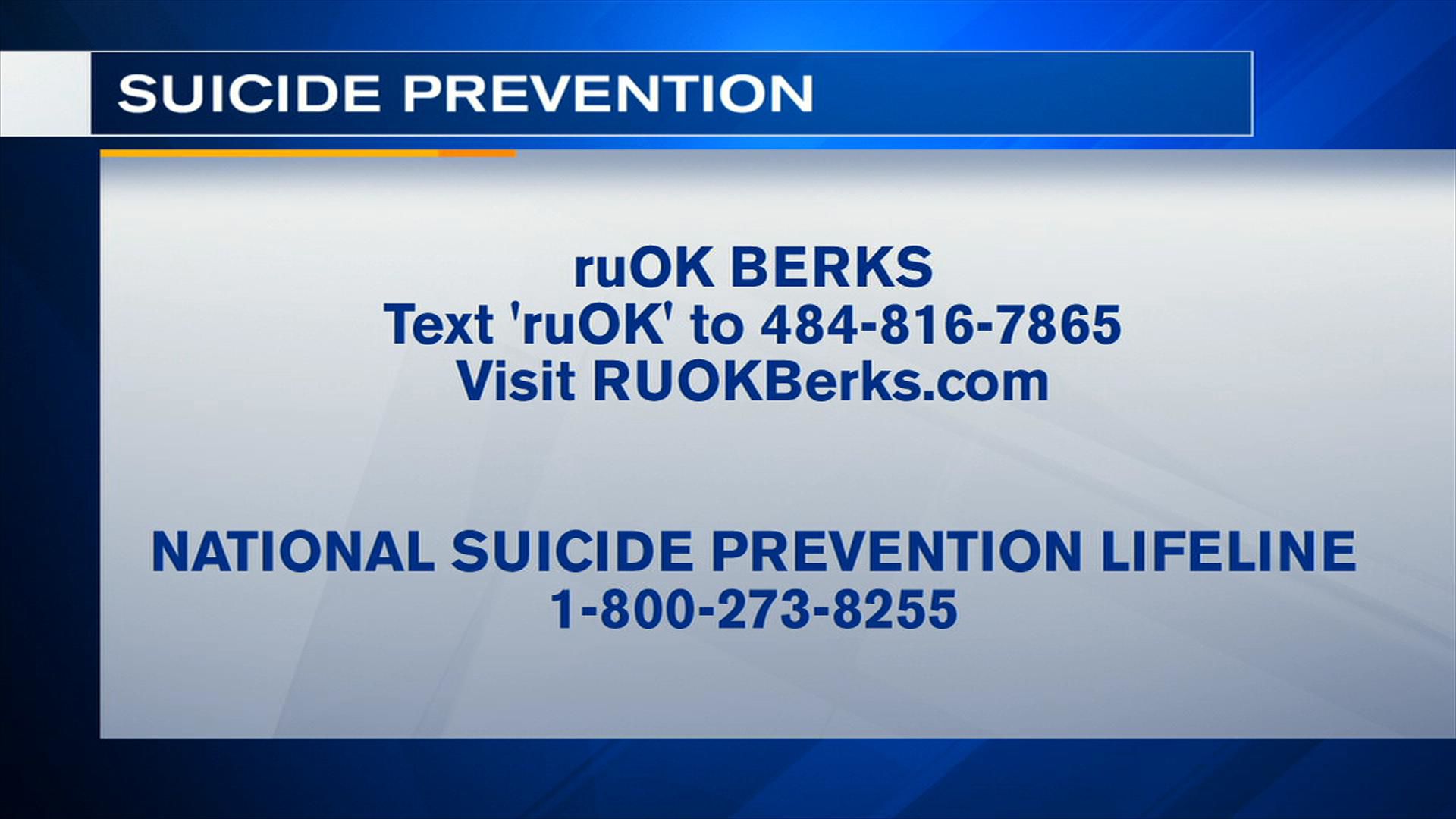 Suicides In Berks: 'The Numbers Are Extremely High' | Berks Regional ...