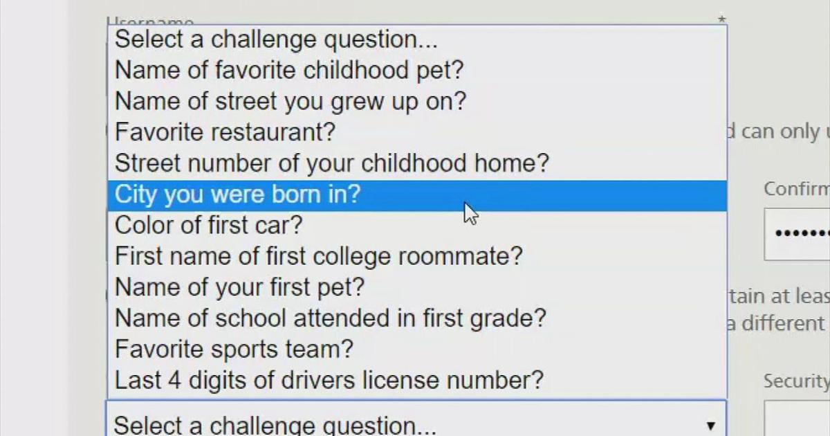 Password Recovery Questions What the Tech? Password recovery questions | What The Tech? | wfmz.com