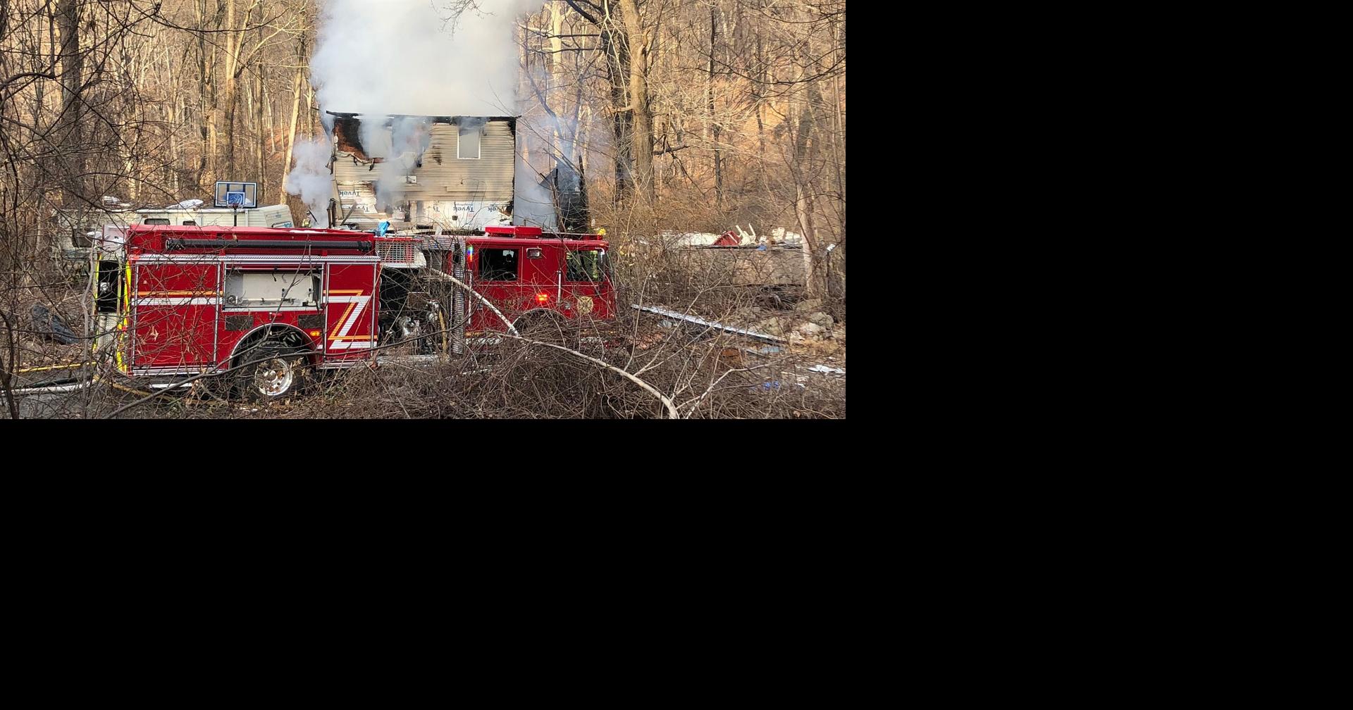 2-alarm fire destroys home in remote area of eastern Berks | Berks ...
