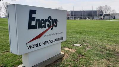 EnerSys world headquarters on Route 183 in Bern Township