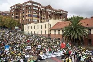 South Africans march for 'sovereignty' after US pressure