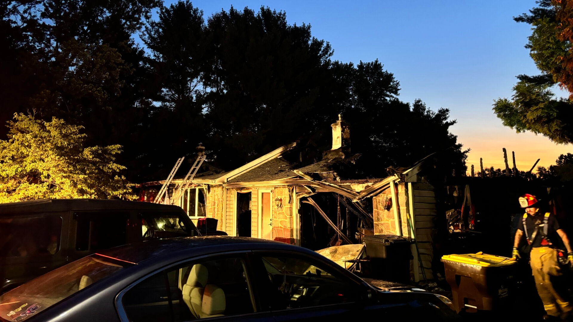 Early morning blaze destroys home in Upper Milford | Lehigh Valley ...
