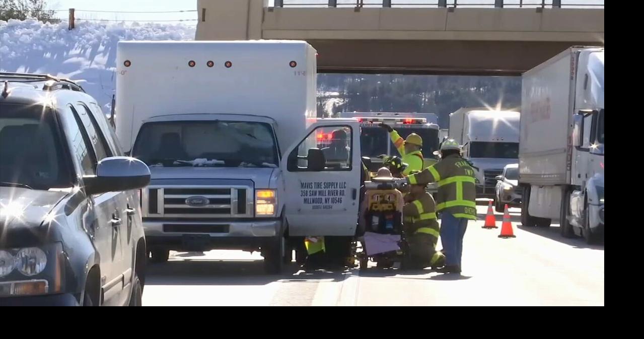 Box truck driver seriously injured after large chunk of ice came off tractor trailer, went through his windshield | Pennsylvania News