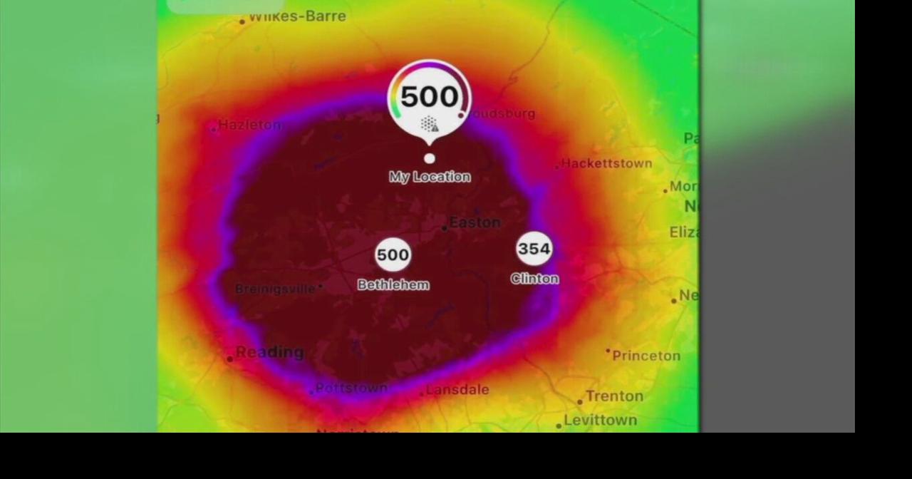 Pa. DEP Air monitor was malfunctioning when weather apps showed