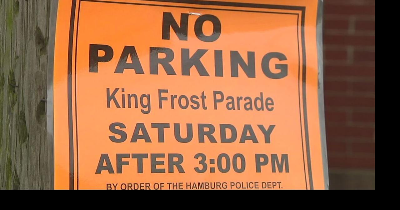 Hamburg prepares for the return of the annual King Frost parade Video