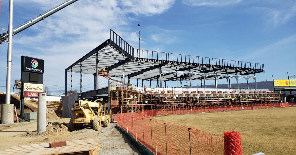 Perry Roehm Stadium R-Phils reach milestone in stadium renovations | Berks Regional News ...