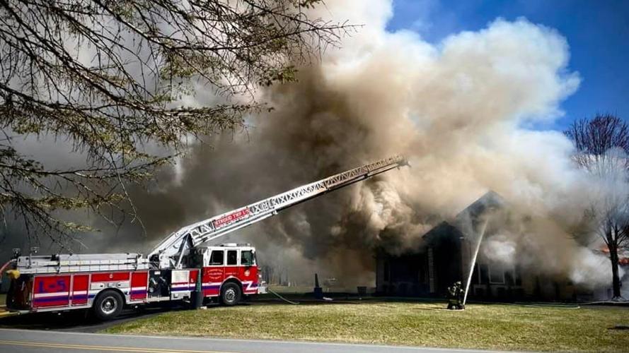 Crews battle 'fully involved' fire at house in Stroud Twp. | Poconos ...