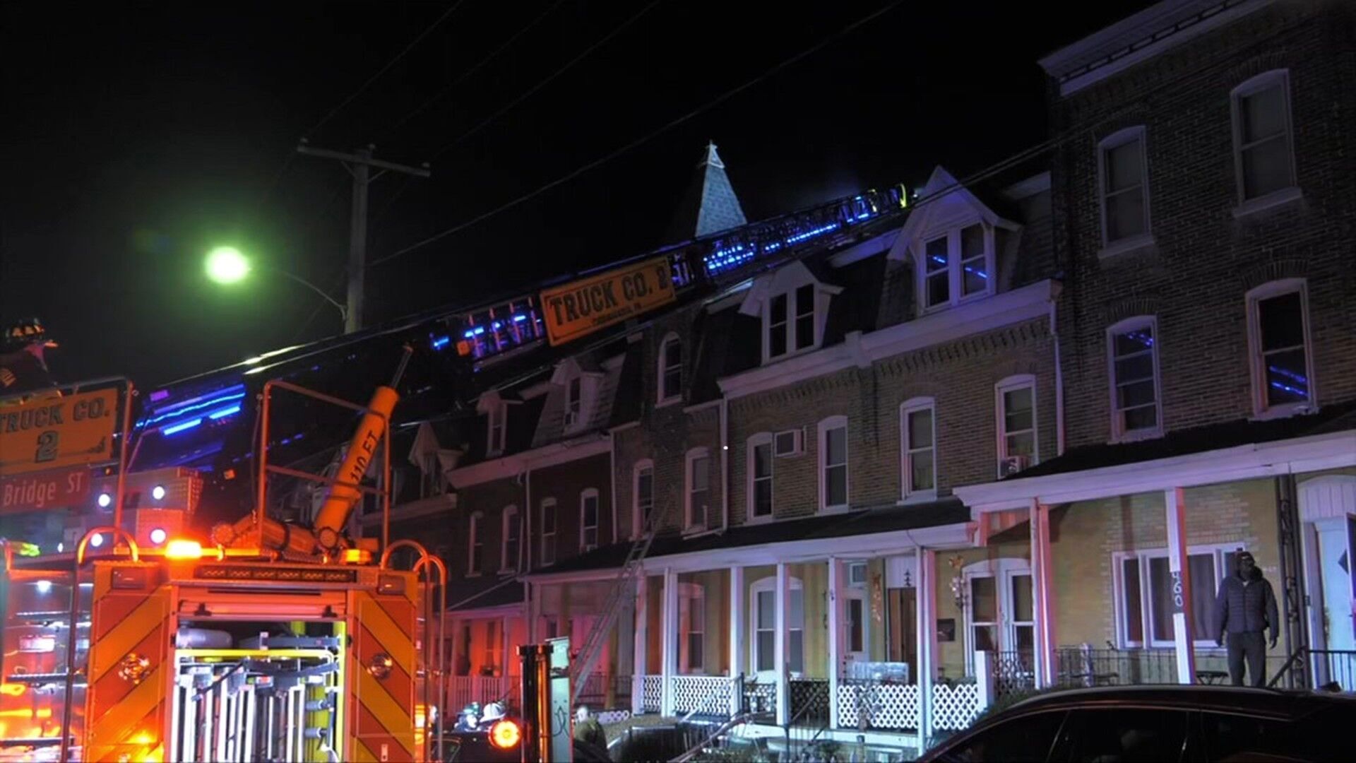 Crews knock down fire at Allentown row home | Allentown Area | wfmz.com