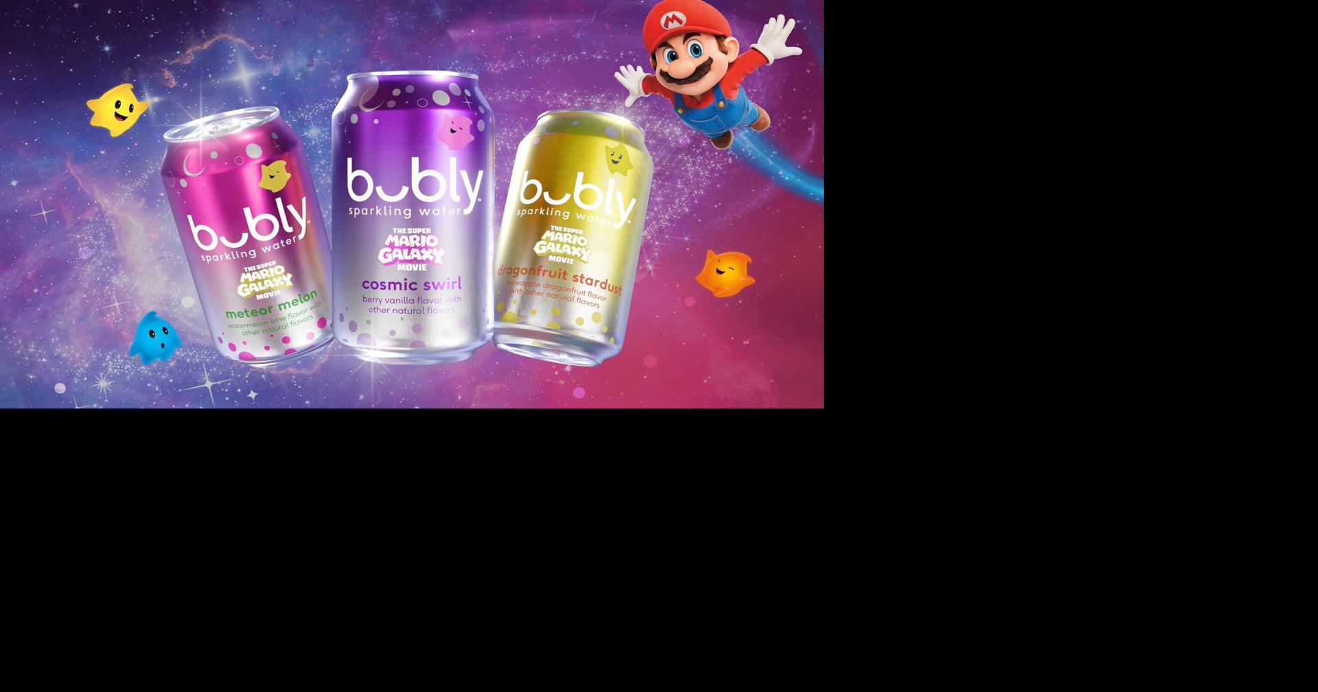 bubly™ Sparkling Water Launches Limited-Edition Galactic-Inspired Flavors to Join in the Adventure of Illumination and Nintendo's The Super Mario Galaxy Movie