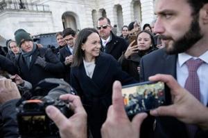 Venezuela's Machado says she 'presented' her Nobel medal to Trump