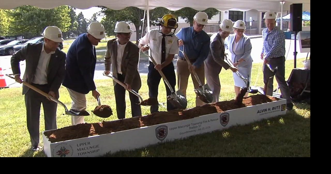 Ground broken on new state-of-the-art fire station in Upper Macungie aimed at increasing firefighter safety