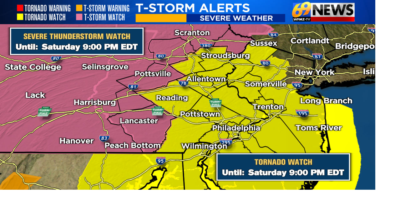 Severe Storms Brewing: Tornado & Thunderstorm Watches Active Today!