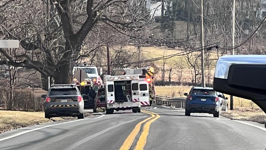 Injuries reported after dump truck, car crash in Lower Mount Bethel