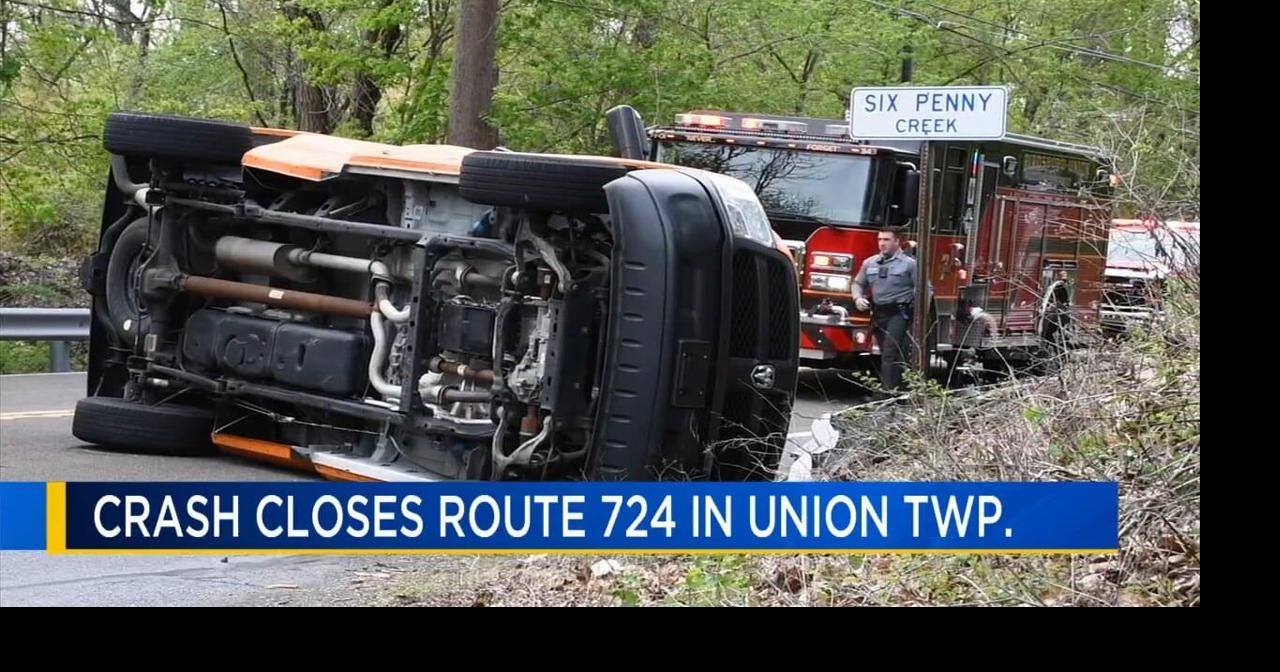 Pickup truck flips on side in Union Township crash | Southern Berks ...