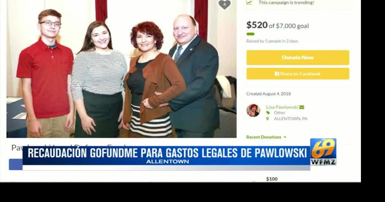 Ex alcalde de Allentown, Ed Pawlowski, crea cuenta GoFundMe Noticias