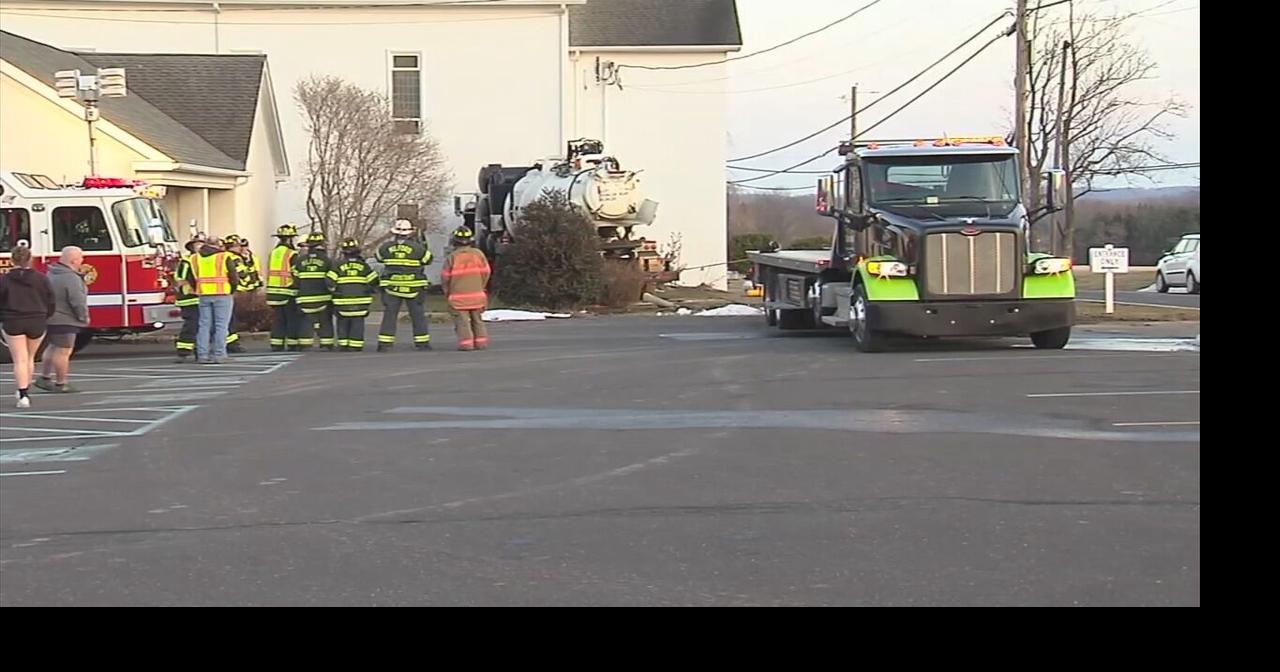 Truck crashes into church in Milford Twp. | Southeastern Pennsylvania ...