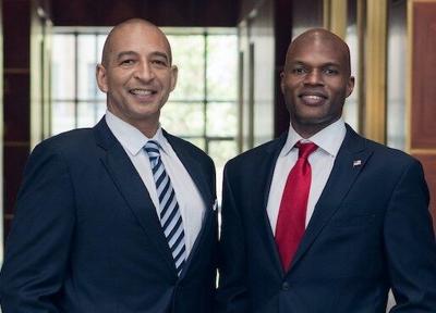Derek Taylor (l), chief operating officer, Darnell Parker  (r), founder, Ingenious Financial