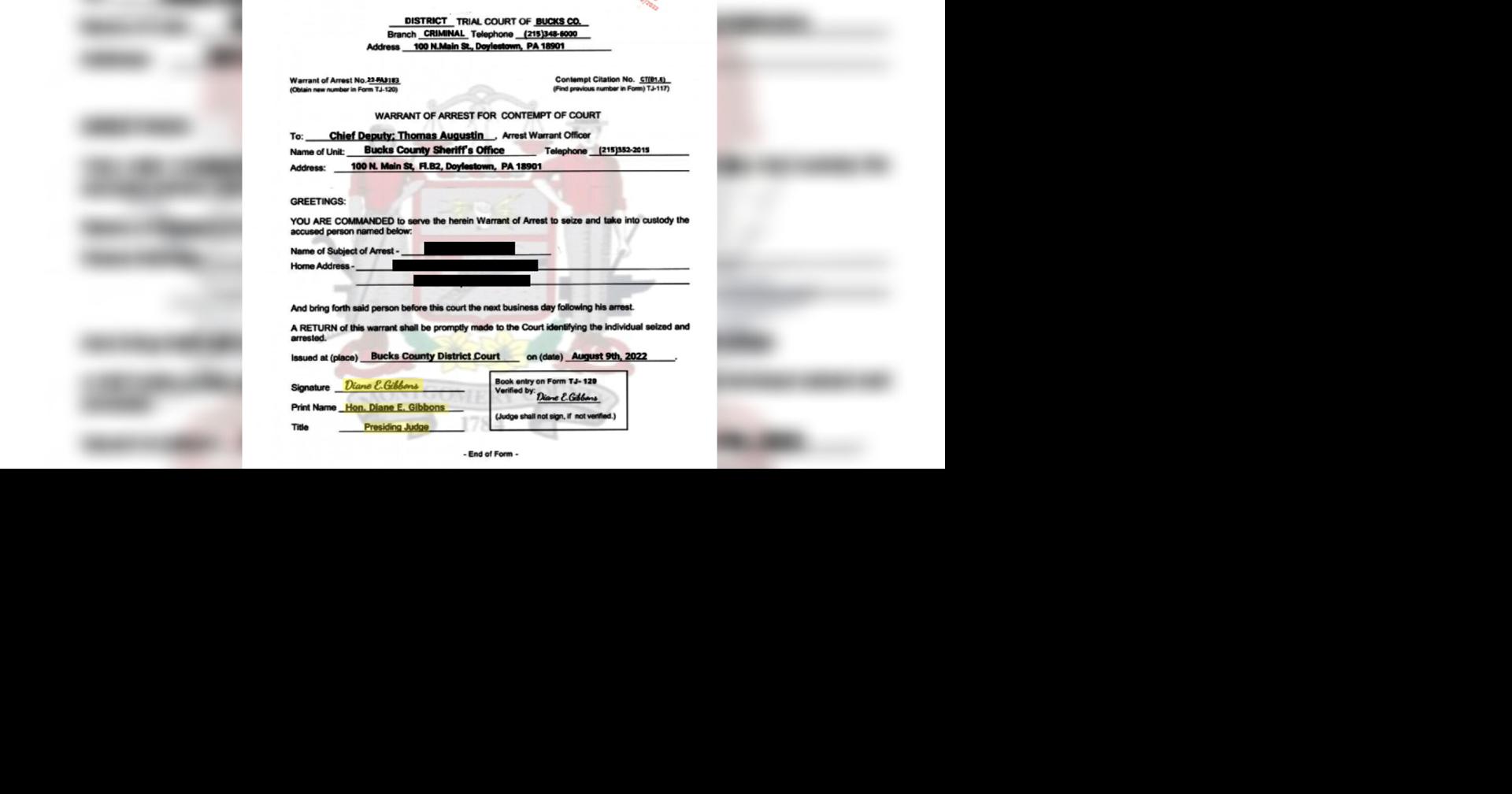 Bucks DA's Office warns of arrest warrant email scam Southeastern
