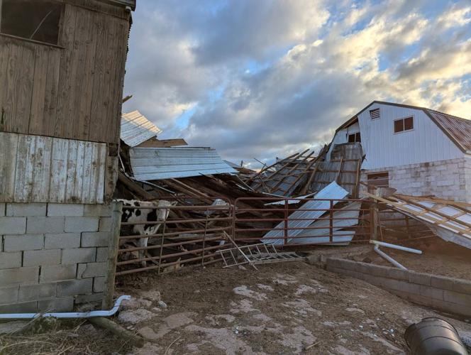 Strong storm winds level a barn overnight in Berks | Southern Berks ...