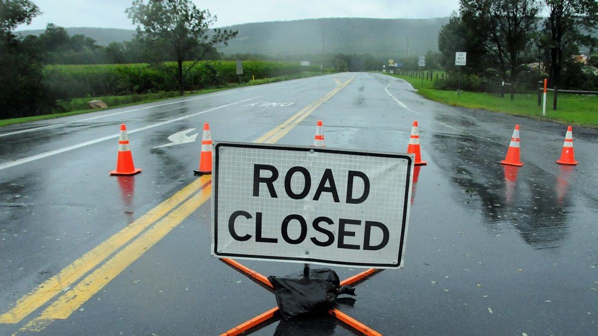 Hurricane Irene forces road closures throughout region | Pennsylvania News  | wfmz.com