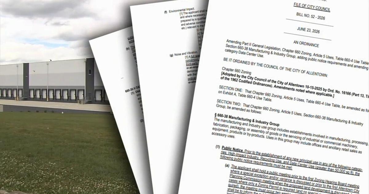 Allentown City Council begins process of amending zoning regulations for data centers