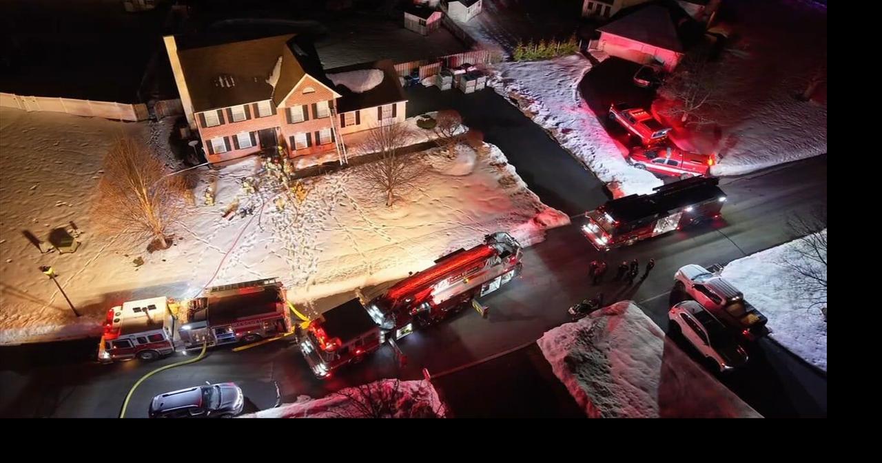 Crews battle 2-alarm house fire in Hanover Township | Bethlehem Area ...