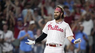 Phillies slug four home runs to pull away for win over San Francisco, Sports