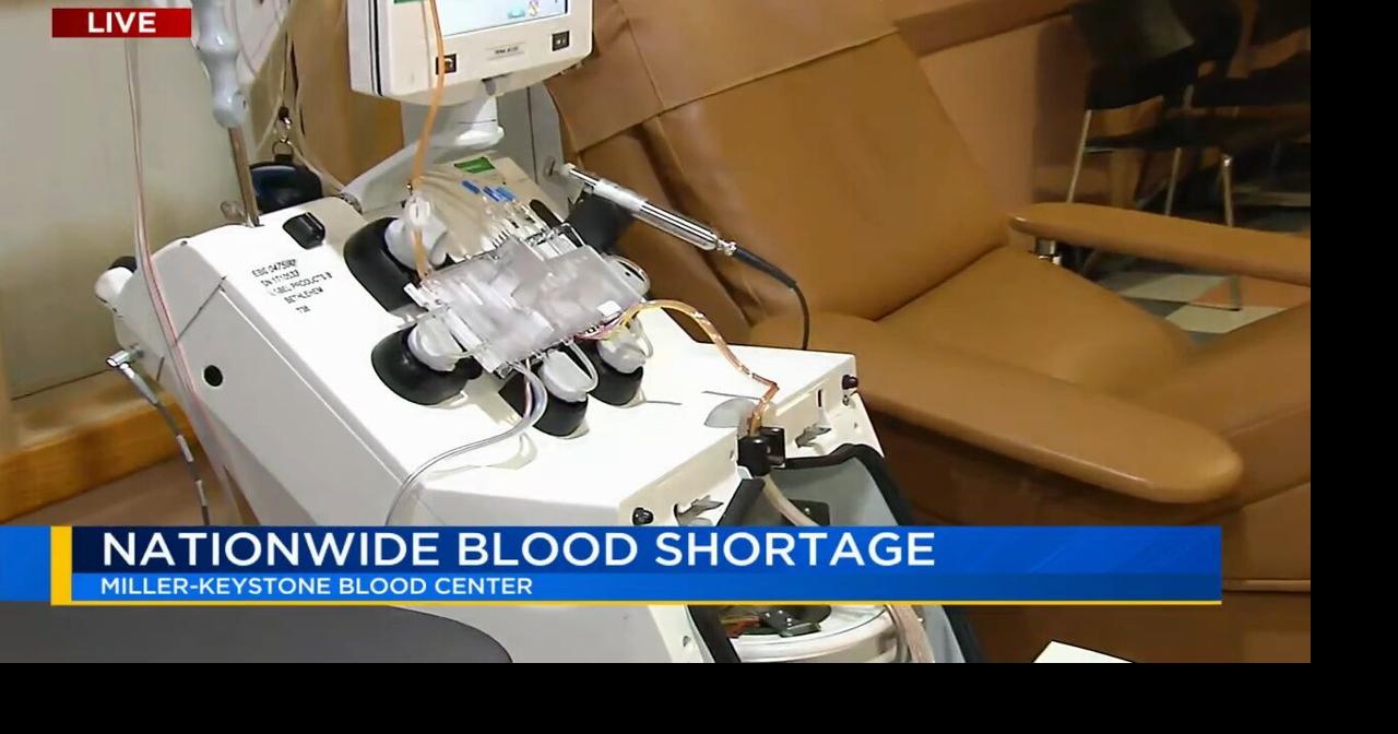 ‘A real concern’: Local center seeks blood donations amid national blood supply crisis