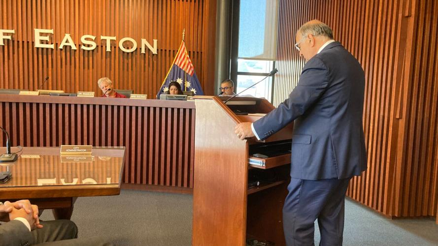 Easton Mayor Sal Panto's proposed 2024 budget would keep property taxes