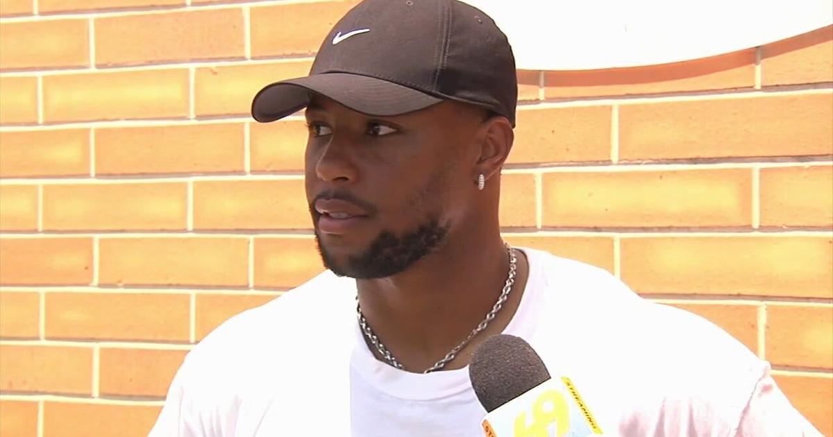 Saquon Barkley tells 69 News why staying connected to Whitehall is important