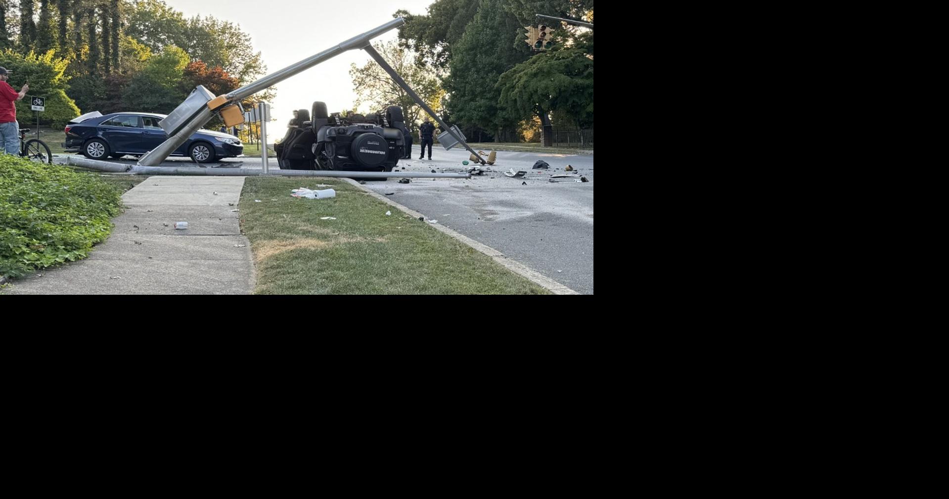 HUMMER overturns in Reading multi-vehicle crash | Berks Regional News ...