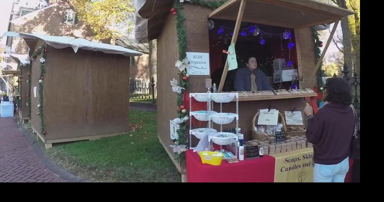 Christmas huts set up in downtown Bethlehem Lehigh Valley Regional
