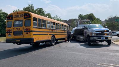 No students hurt in 3-vehicle crash involving school bus | Lehigh ...
