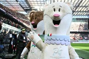 Cuddly Olympics mascot facing life or death struggle in the wild