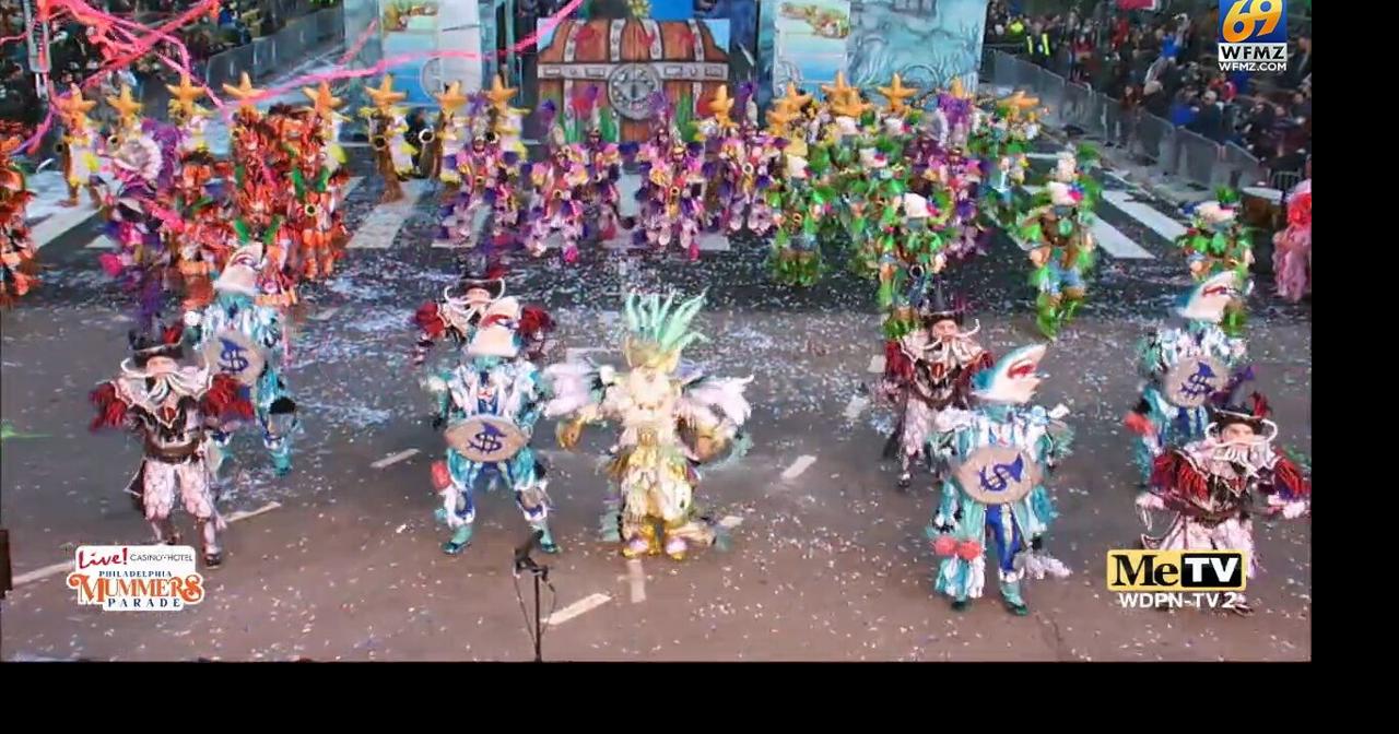 2023 Mummers Parade South Philadelphia String Band HOOK, LINE, AND