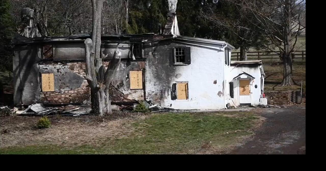 Farmhouse dating back to 1780s damaged by fire in Chester County ...