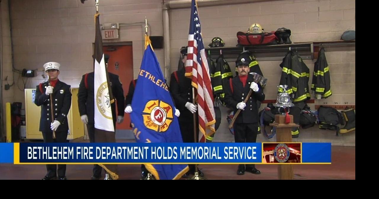 Bethlehem Fire Dept. honors local heroes at annual memorial service