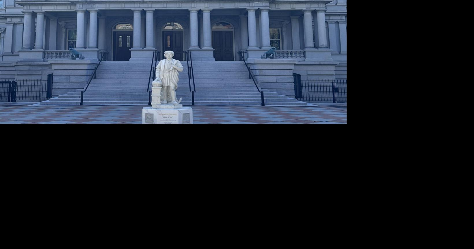 Baltimore's Toppled Columbus Statue Reborn on White House Campus
