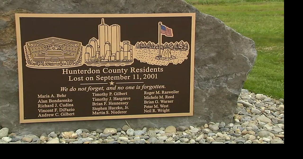 New Hunterdon County 9/11 memorial features symbolic design connecting 3 sites