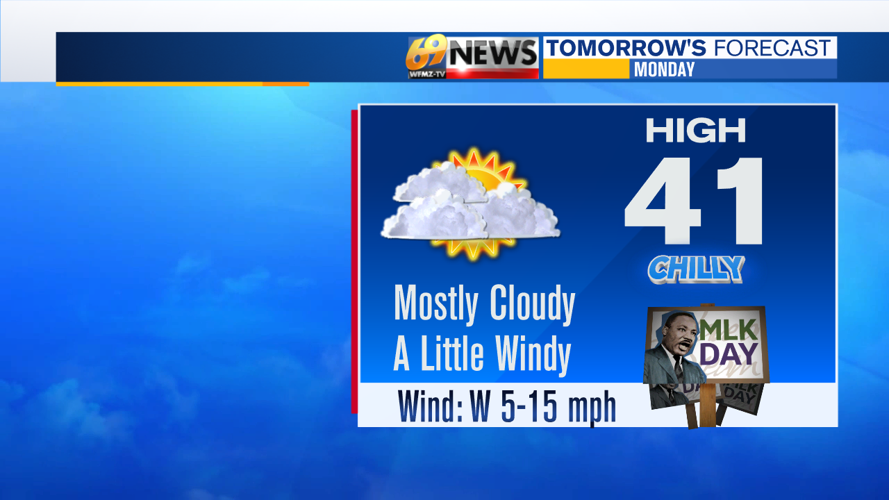 It's a chilly and windy week ahead | Weather | wfmz.com