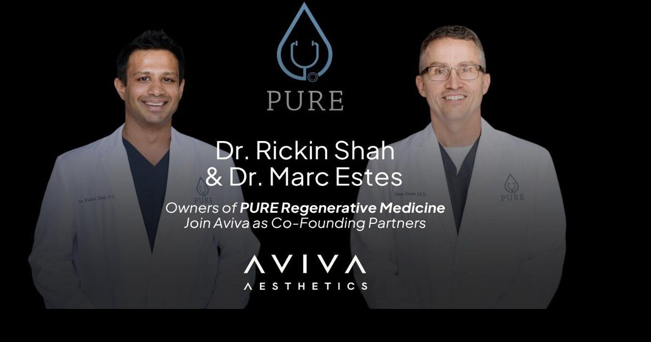 Aviva Aesthetics Enters Indiana, Adds Co-Founding Med Spa PURE Regenerative Medicine to National Platform