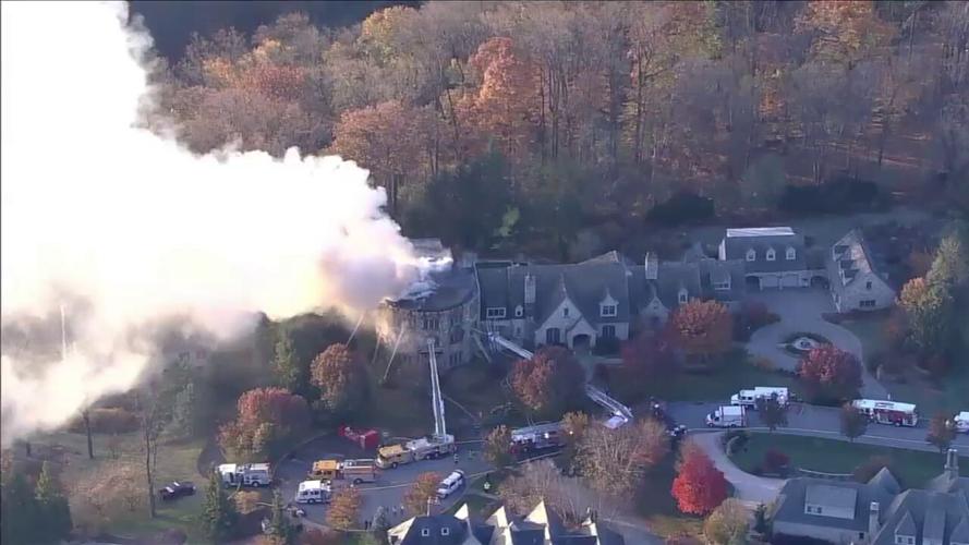PHOTOS Mansion fire in Salisbury Township Lehigh Valley Regional