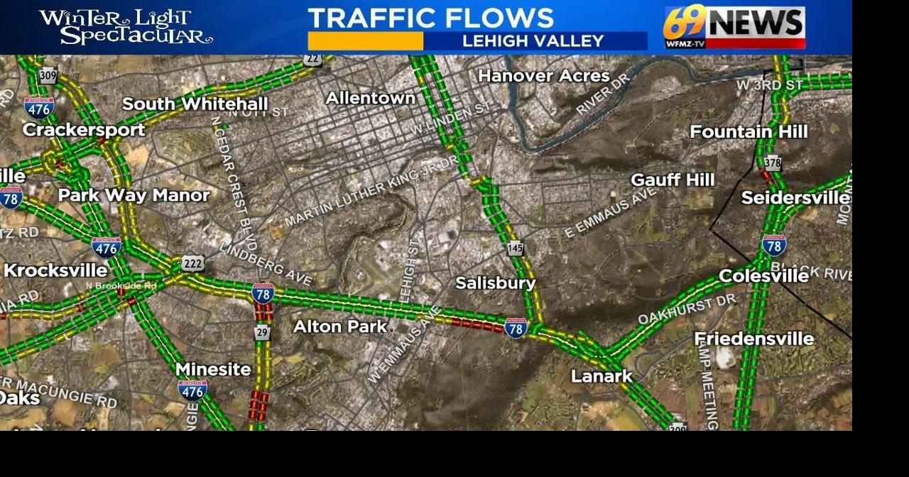 Image for WATCH: Traffic Reporter Zach Brader has updates on road conditions, as wintry conditions expected Tuesday