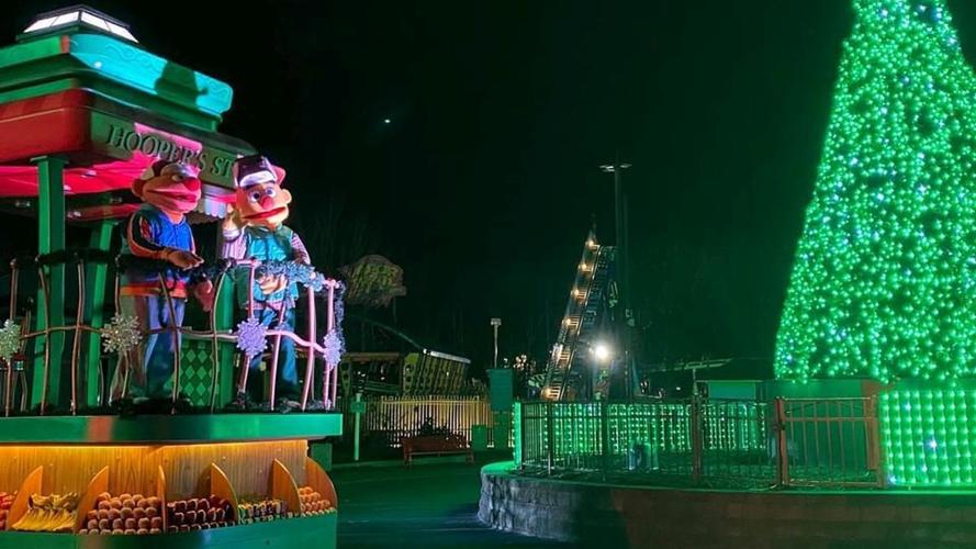 One Tank Trip Christmas drivethru at Sesame Place One Tank Trip