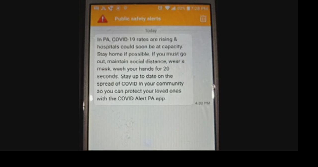 Pa. to begin sending public messages about pandemic to cellphones ...