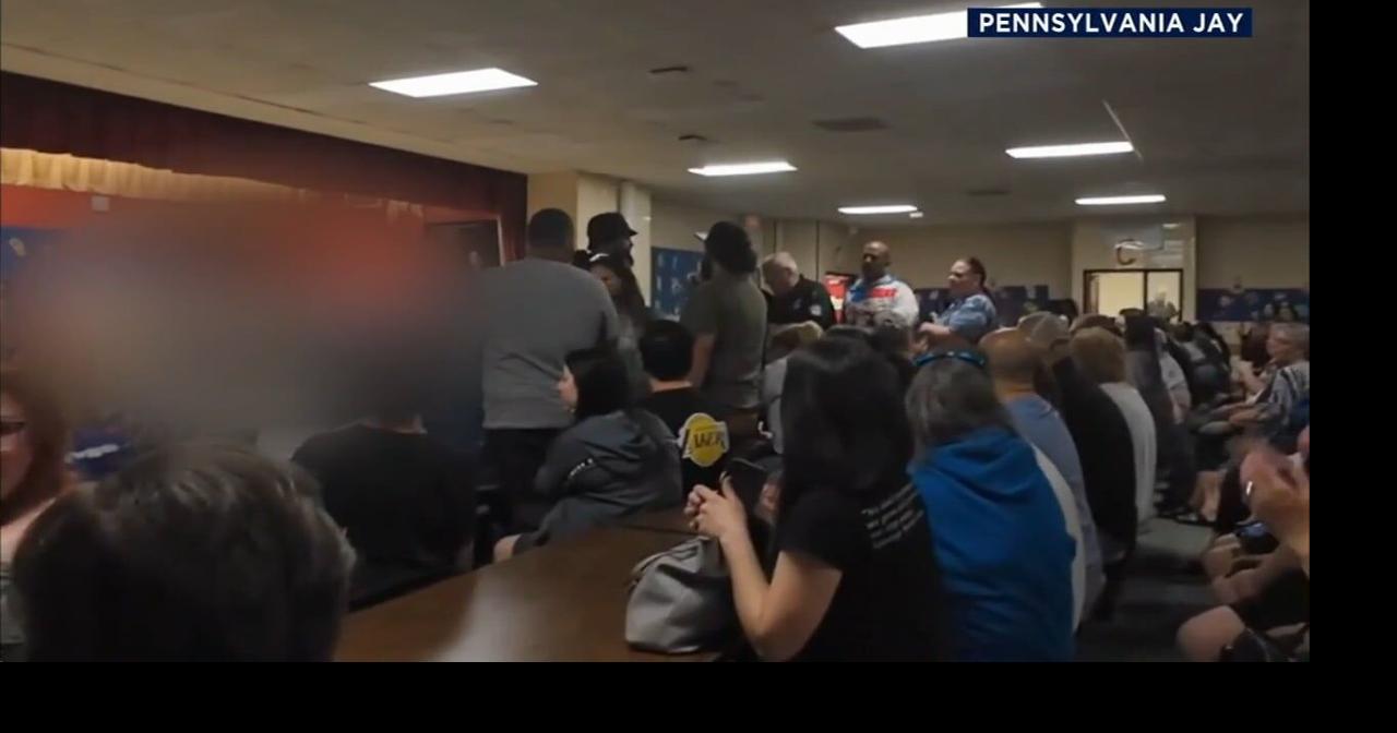 'Sheer chaos': Parents say fist fight stole the show at kindergarten concert in Pottsville, as 2 men face charges