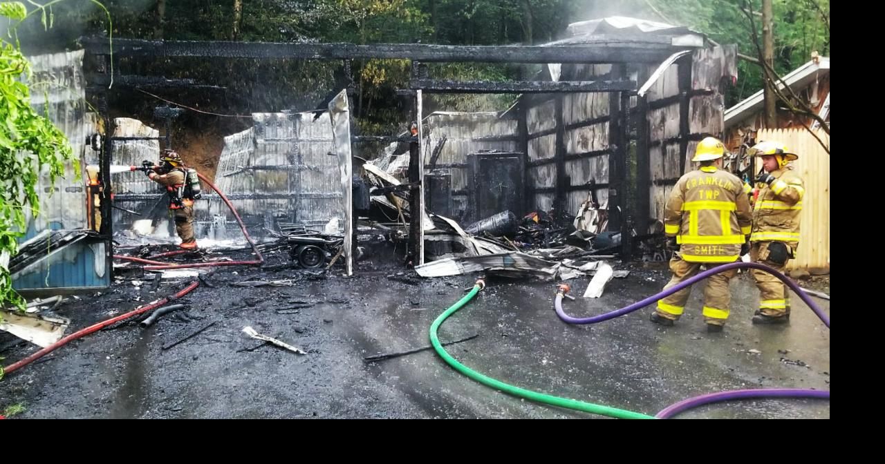Lightning strike causes garage fire in Carbon County | News | wfmz.com