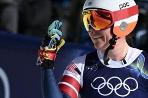 Breezy Johnson wins Olympic downhill gold, Vonn crashes out